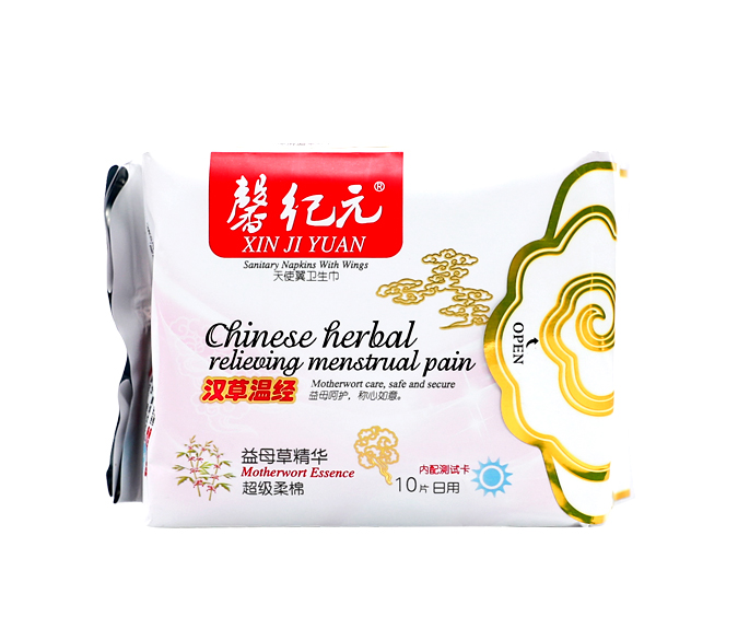 馨纪元益母草精华日用型卫生巾